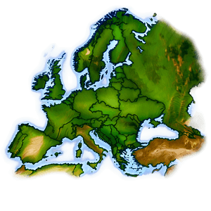 Europe Environmental Map PNG jre35 PNG image with transparent background