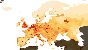 Population Density Europe - Europe Population, HD Png Download PNG image with transparent background