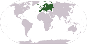 Highlight Europe On World Map, HD Png Download PNG image with transparent background