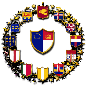 Europe Historical Flags PNG iaq PNG image with transparent background