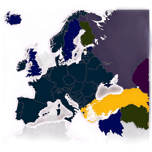 Europe Map PNG 06112024 PNG image with transparent background