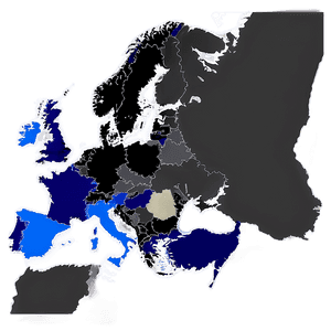 Europe Map PNG dfa23 PNG image with transparent background