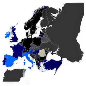 Europe Map Png Dfa23 PNG Image