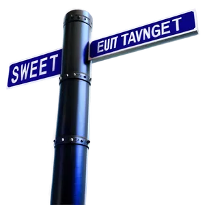 Event Street Signs Png Blk2 PNG Image