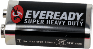 K010a0025 9v Battery - 9v Battery Png, Transparent Png PNG with transparent background