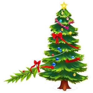 Evergreen Christmas Tree Png Wqm14 PNG Image