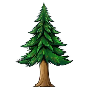 Evergreen Tree Clipart Png 62 PNG Image