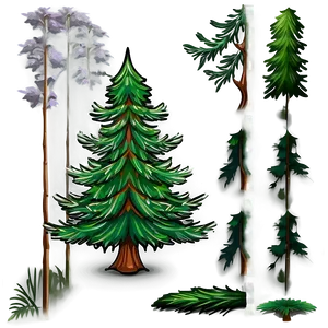 Evergreen Tree Icon Png Lba89 PNG Image