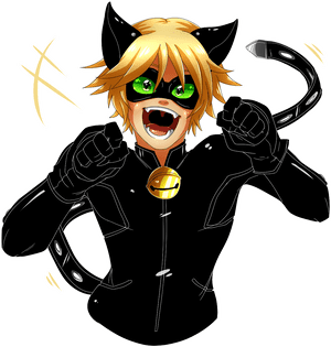Adrien Agreste Fictional Character - Chat Noir Miraculous Ladybug, HD Png Download PNG