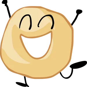 Excited Cartoon Face Graphic PNG Image