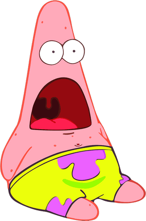 Patrick Surprised, HD Png Download PNG image with transparent background