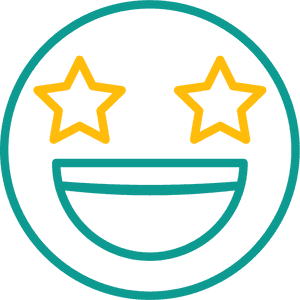 Thumb Image - Excited Emoji Clipart Black And White, HD Png Download PNG image with transparent background