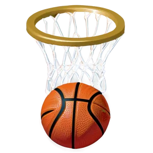 Exciting Basketball Cartoon Png Gbn38 PNG Image