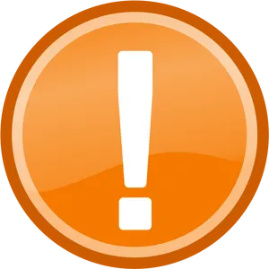 Exclamation Alert Icon PNG Image