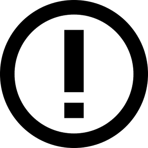 Exclamation Point Inside Circle Outline - Peace Symbol Png, Transparent Png PNG image with transparent background