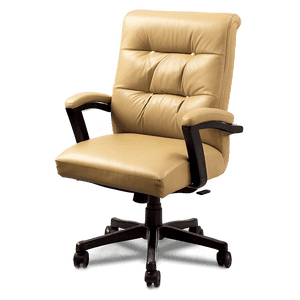 Executive Leather Office Chair PNG wjm55 PNG image with transparent background