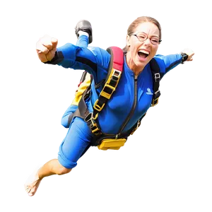 Exhilarating Skydive Png 06252024 PNG Image