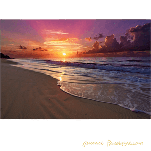 Exotic Beach Sunset Picture PNG hxg41 PNG image with transparent background