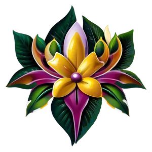 Exotic Flower Decal Png Lub93 PNG Image