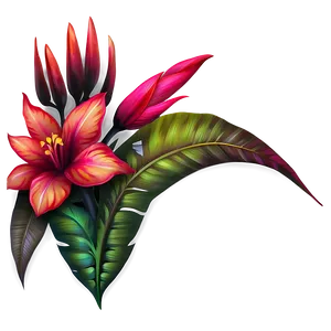 Exotic Flower Transparent Png 40 PNG Image