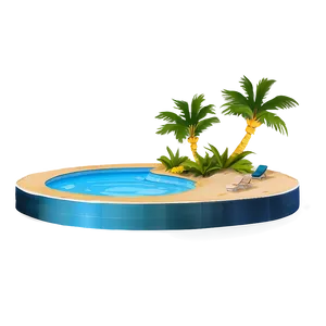 Exotic Resort Pool Water Png 45 PNG Image