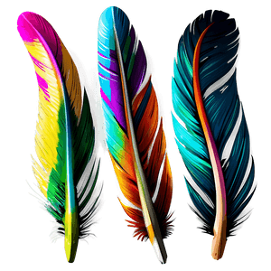 Exotic Tropical Feather PNG 05042024 PNG image with transparent background