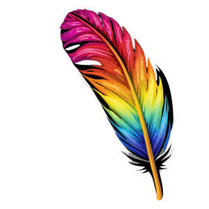 Exotic Tropical Feather PNG 05042024 PNG image with transparent background