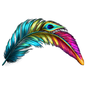 Exotic Tropical Feather PNG lix PNG image with transparent background