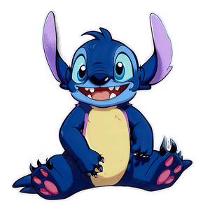 Experiment 626 Stitch PNG tfc PNG image with transparent background