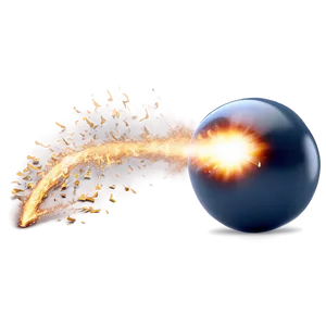 Exploding Cannonball Effect Png Mwf PNG Image