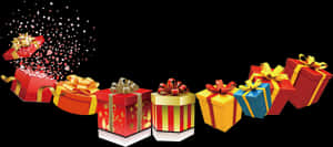 Holiday Gift Box Png - Holiday Gifts Png, Transparent Png PNG image with transparent background