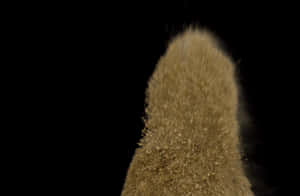 Exploding Sand Column PNG with transparent background