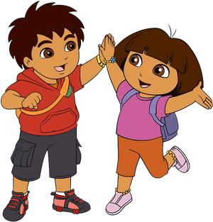 Explorer Drawing Buji - Dora And Diego Transparent, HD Png Download PNG image with transparent background