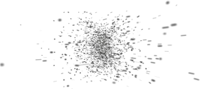 Explosion Particle Effect PNG Image