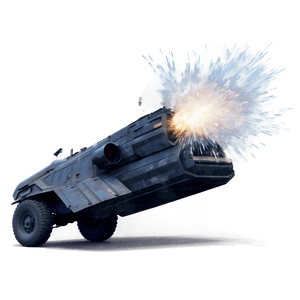 Explosive Action Scene PNG xak PNG with transparent background