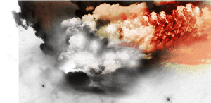 Calle Con Efectos Efecto Fuego Y Humo - Humo Efectos Png Para Photoshop, Transparent Png PNG with transparent background