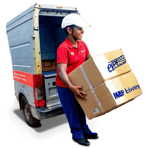 Express Delivery Service PNG xvn54 PNG with transparent background