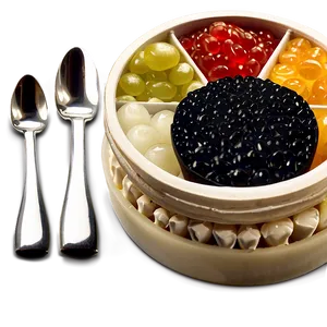 Exquisite Caviar Selection Png 06252024 PNG Image