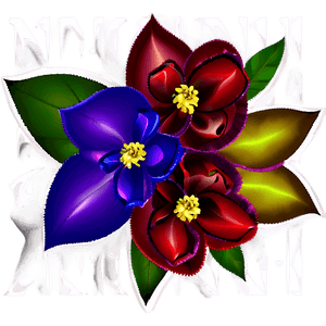Exquisite Flower Design Transparent PNG eqx49 PNG