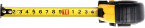 Extended Measuring Tape PNG Image