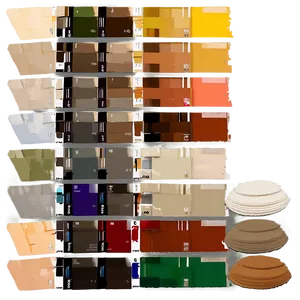 Exterior Paint Swatches Png 06282024 PNG Image