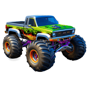 Extreme Monster Truck PNG xyp10 PNG