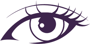 Eye Makeup Art Silhouette PNG image with transparent background