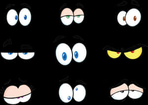 Eyes Funny Cartoon Transparent Png - Funny Eyes Cartoon, Png Download PNG image with transparent background