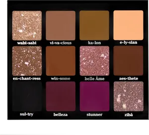 Eyeshadow Palette Variety Colors PNG Image