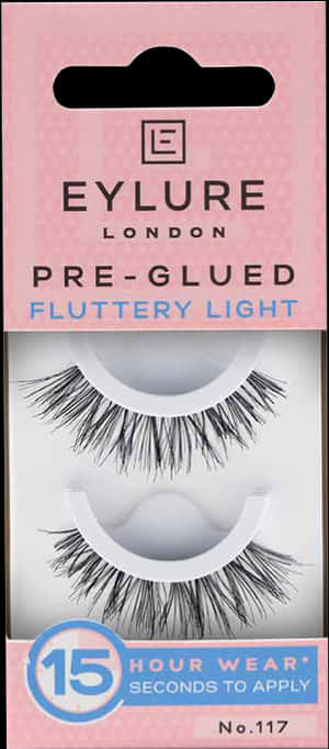 Fluttery Light No - Eylure Lashes Naturals Pre Glu 031 1 Ea, HD Png Download PNG image with transparent background