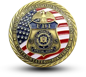 F B I Special Agent Badge PNG Image