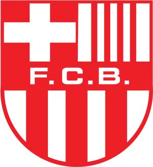 F C Barcelona Logo Redand Blue PNG Image