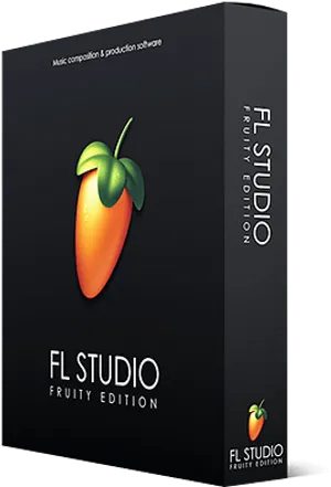 F L Studio Fruity Edition Box PNG Image