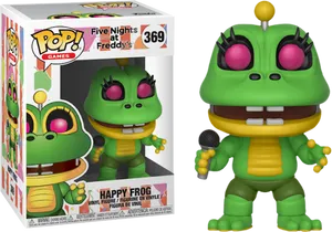 F N A F_ Happy_ Frog_ Funko_ Pop PNG Image